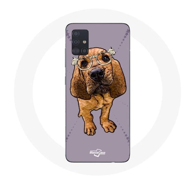 Hoesje voor Samsung Galaxy A71 Beagle Hondenras Cartoon