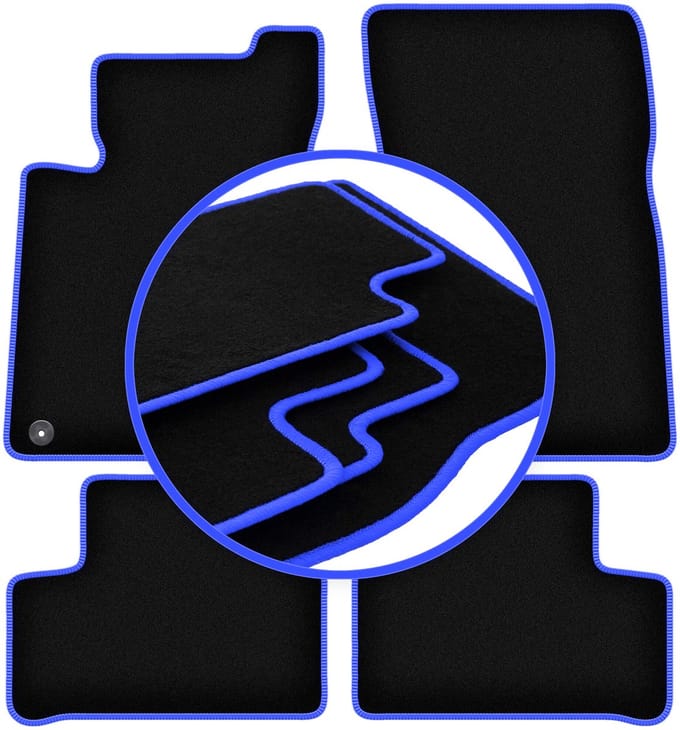 CARLUX-BLUE automatten voor: Mercedes B W247 minivan (2018-)