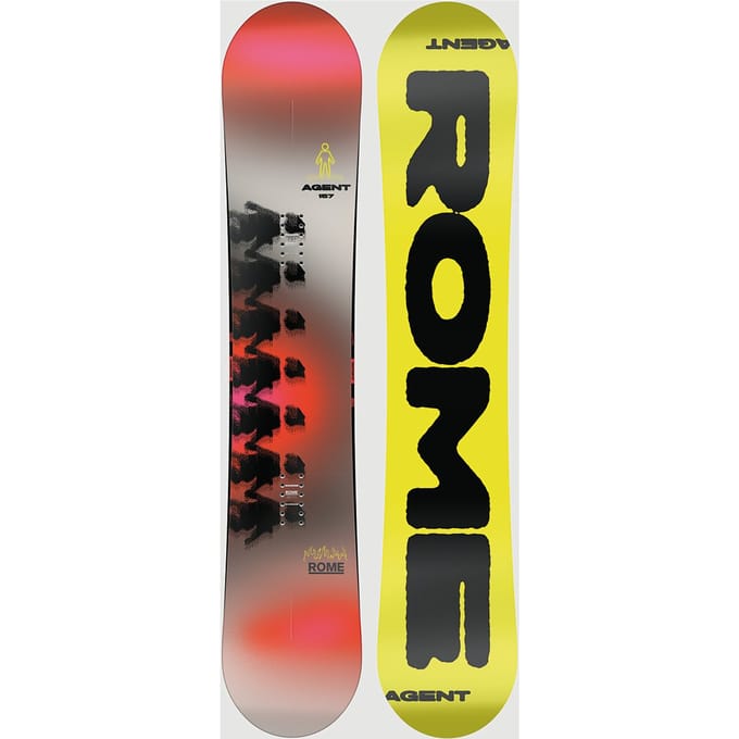 Rome Agent 2026 Snowboard patroon