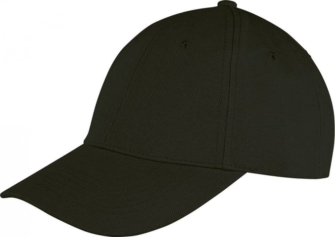Result Memphis Brushed Cotton Low Profile Cap RH81 - Black - One size