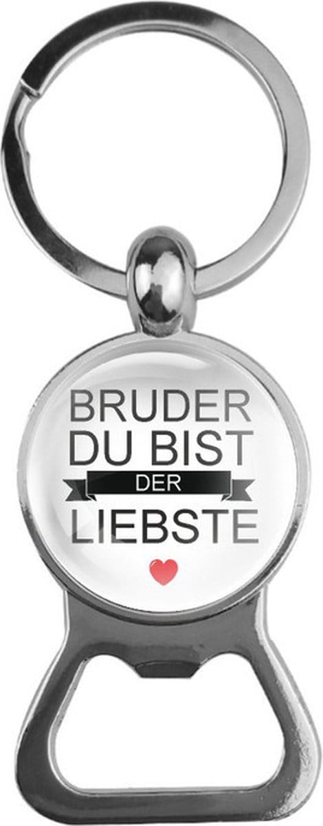 Bieropener Glas - Bruder Du Bist Der Liebste