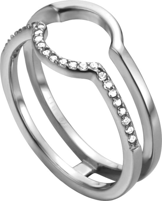Esprit Fuse ring - Zilver - Zilverkleurig - Maat 16.00