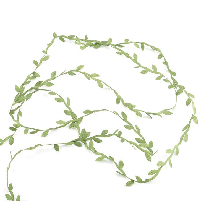 Groene Bladeren Bladrand Slinger Krans Feest DIY Sieraden Bruiloft Feest Huisdecoratie beige