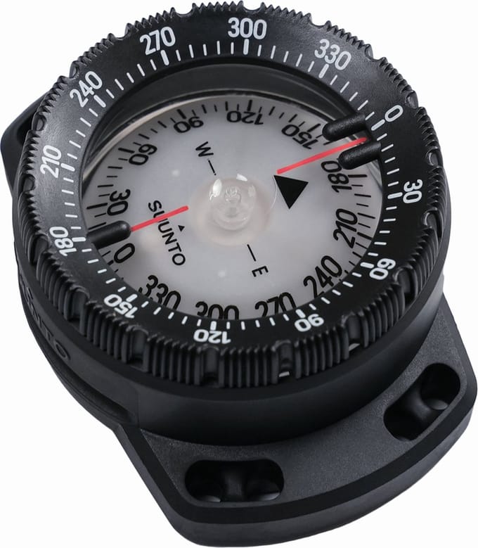 Suunto SK8 Black - Bungee Mount Kompas