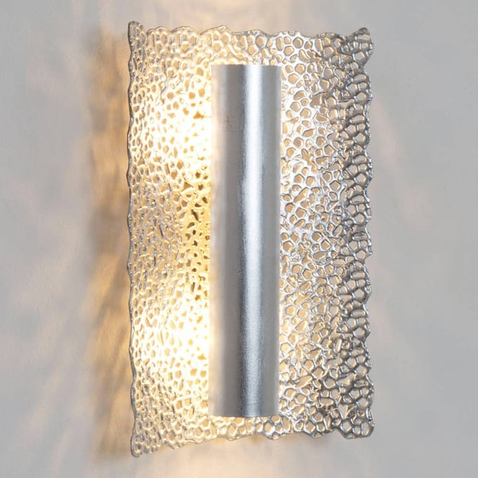 Holländer Wandlamp Utopistico in zilver en chroom