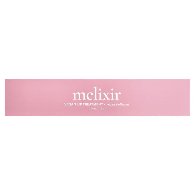Melixir, Vegan Lip Treatment + Vegan Collageen, Roze, 2 Lotions, 15g (0,5 oz) pink