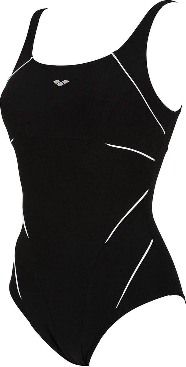 ARENA - Badpak - W Jewel One Piece Low C Cup black-white - 42 (XL)