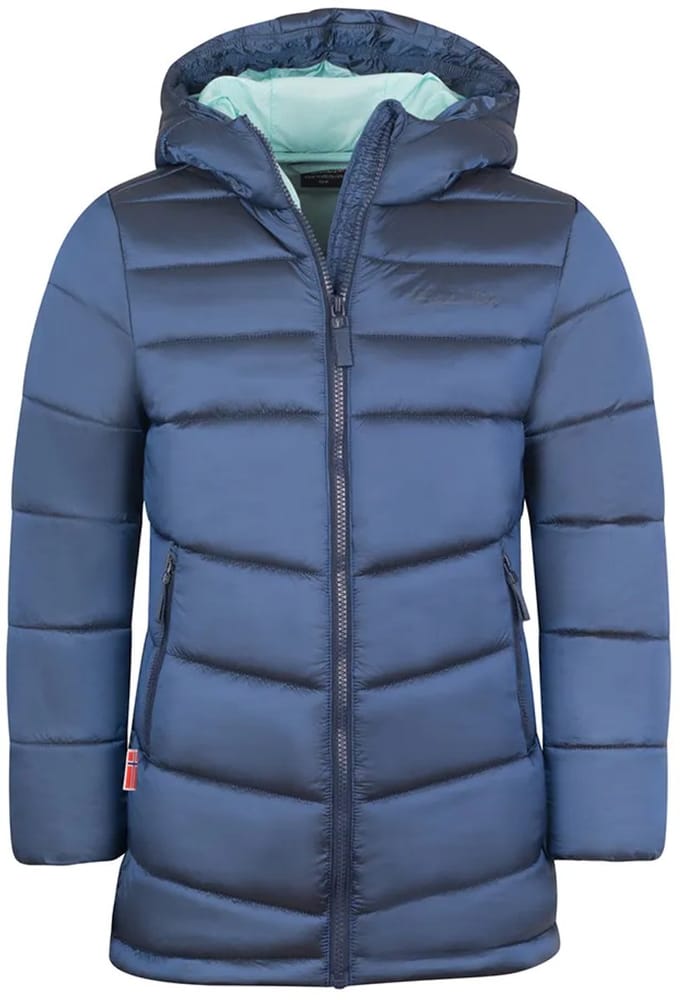Trollkids Trondheim Coat Jas Blauw 152 cm Meisje