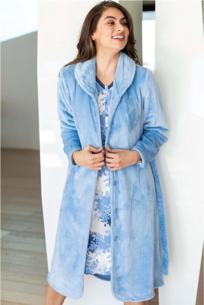 Barandi Monica Badjas Mon-32 Licht Blauw - maat 3XL
