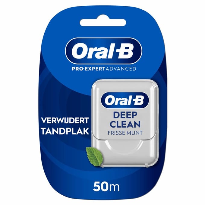 Oral-B - Pro-Expert Advanced – Flosdraad – 50 m – Tandzijde