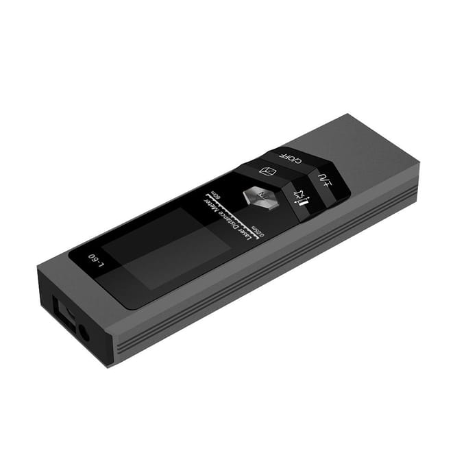 Handheld Afstandsmeter Digitaal Mini Afstand Meetapparaat Laser Afstandsmeter Draagbaar Elektronisch zwart