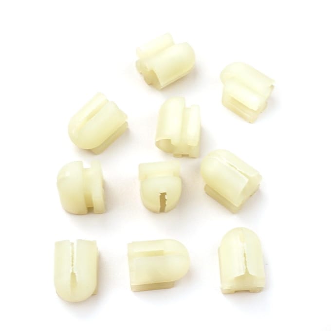 BCP010 10 Pièces Embout de Câble Cheville de Corde pour Mécanisme de Manivelle de Lève-Vitre Type BCP010