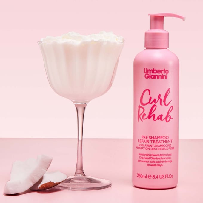 Umberto Giannini Harige krullen Curl Rehab Pre-Shampoo Dames 250 ml