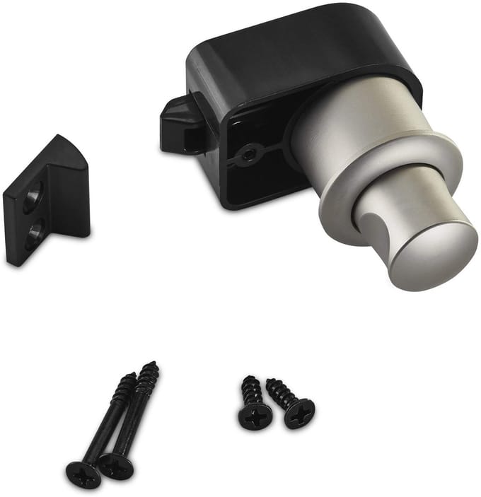 2 stuks SOTECH push-lock meubelslot Campia, RVS-look mat, drukslot voor caravan en boot