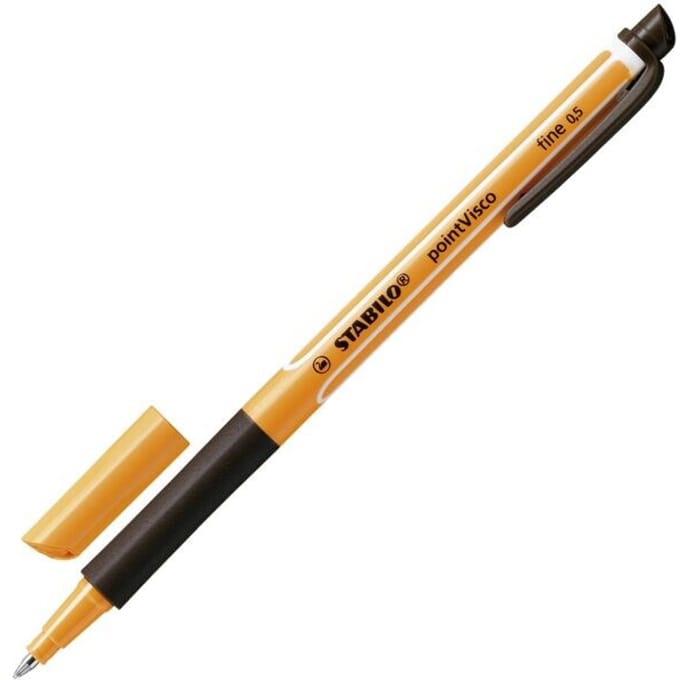 Rollerpen STABILO PointVisco 1099/46 fijn zwart