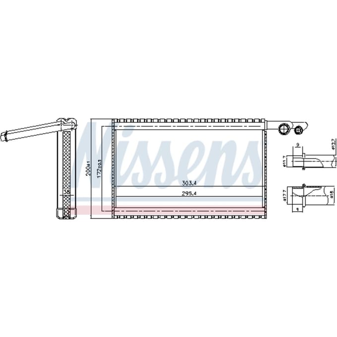Verdamper, airconditioning NISSENS 92329