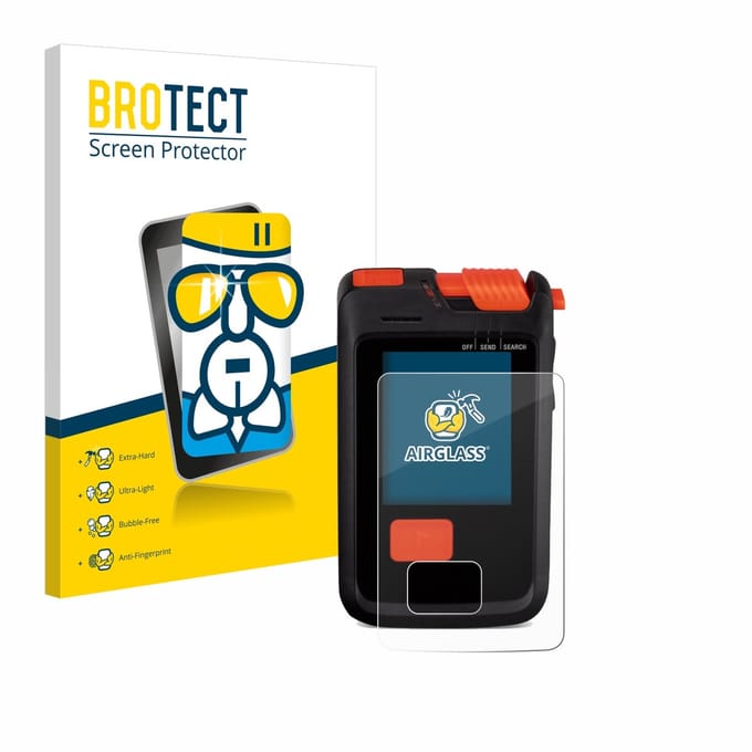 Screenprotector voor Mammut Barryvox S2 Beschermglas transparant