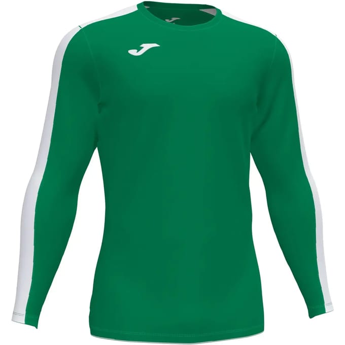 Joma Academy III Voetbalshirt Lange Mouw Kinderen - Groen / Wit | Maat: 152