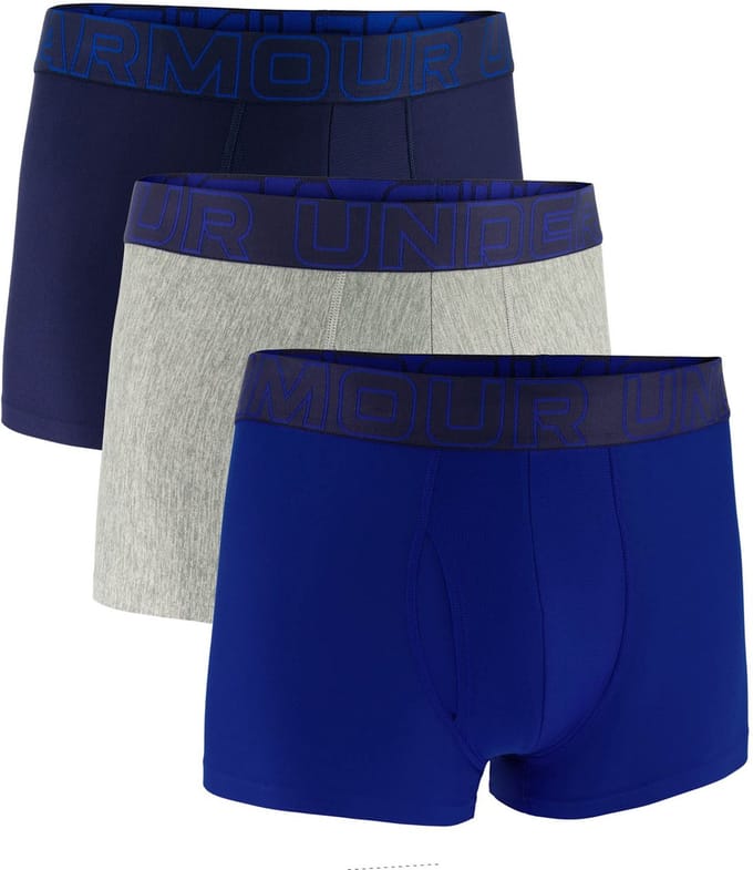 Under Armour Boxershorts UA PERFORMANCE TECH - SOLID 3 IN 3PK Set van 3
