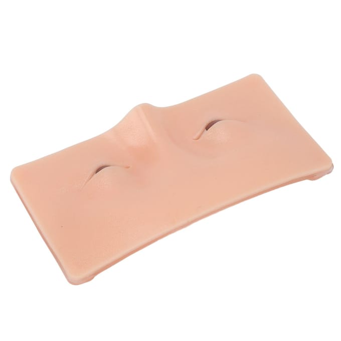 Make-up Oefenbord Wenkbrauwen Stick Wimper Professioneel Nep Oefenhuid Masker voor Beginner white