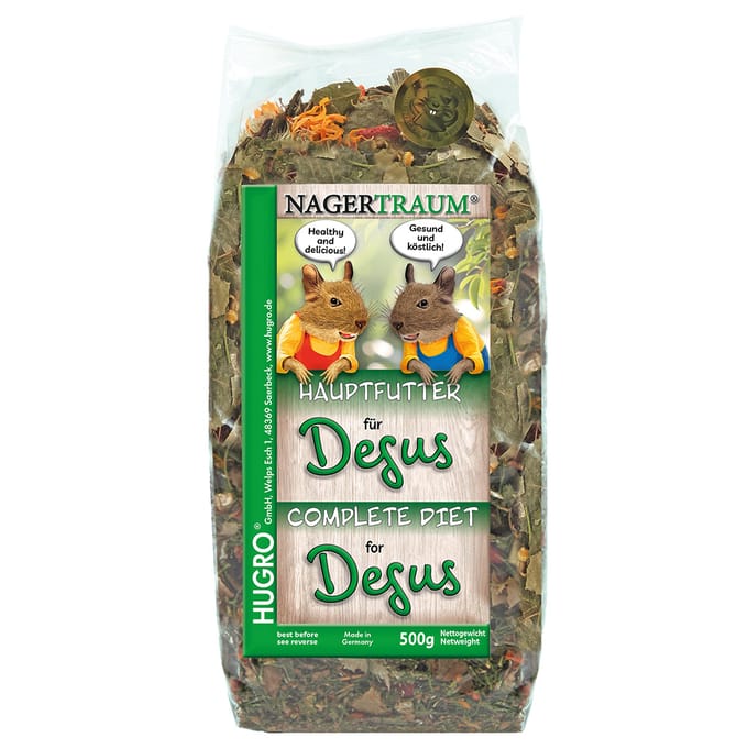 500g Hugro Nagertraum Exquisit degoe-voer
