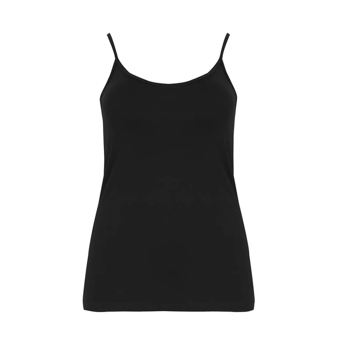 Damestanktop van viscose Mat Fashion Basic