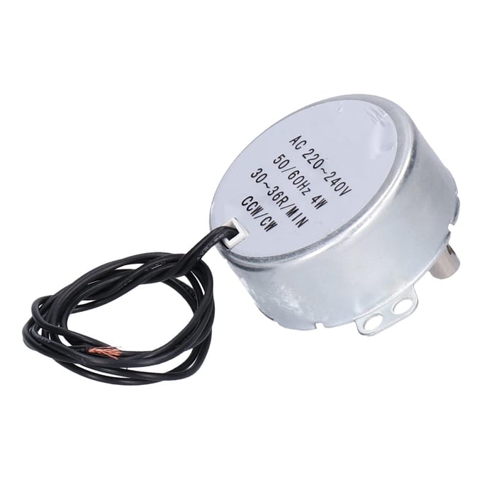 2 stuks AC Motor Synchroon CW CCW Richting Mini Elektrische Machine Onderdelen 220‑240V 30‑36R MIN 4W