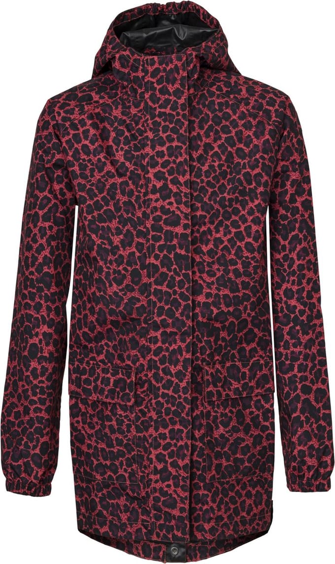 AGU Motion Kids Parka - Regenjas - Kinderen - Roze - Maat 152 - Winddicht en Waterdicht Poray 5000 - Gerecycled Polyester - Reflecterende details