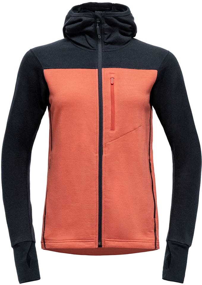 Devold Of Norway Explorer Merino Jas Rood M Vrouw