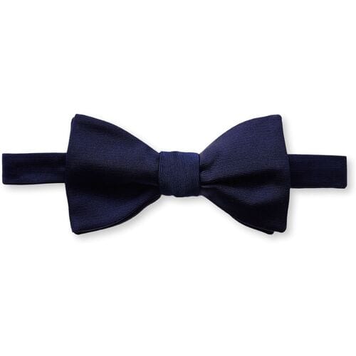 Eton Strikje Donker Blauw Melange / male