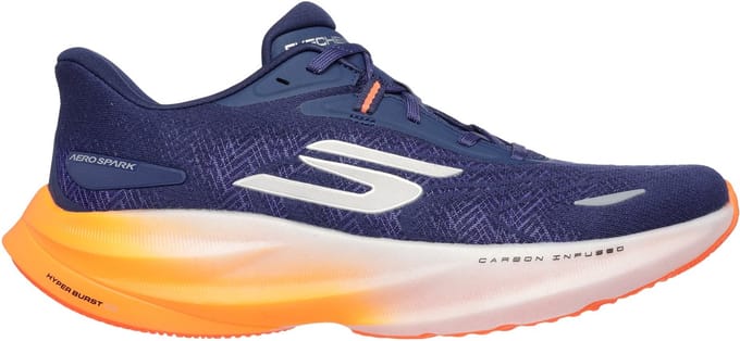 Skechers Go Run Ride 12 - Heren Sportschoenen - Navy