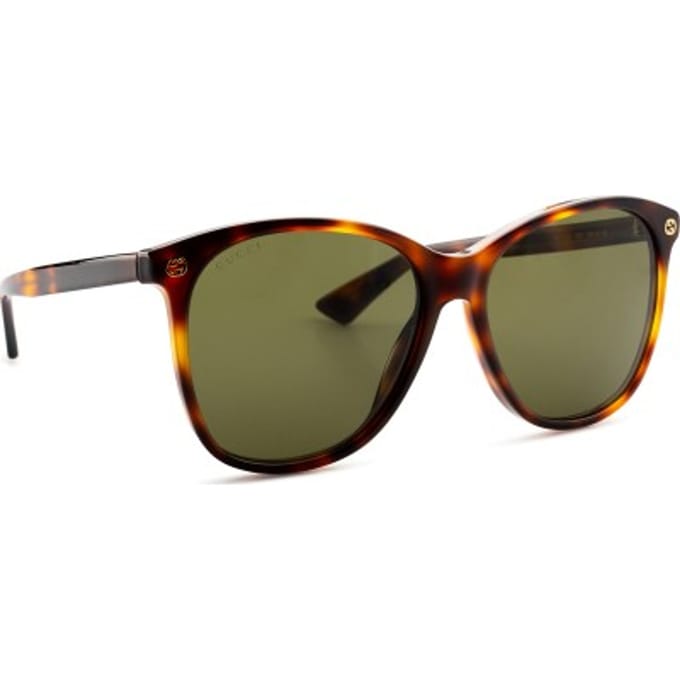 Gucci zonnebril GG0024S 002 Havana Brown