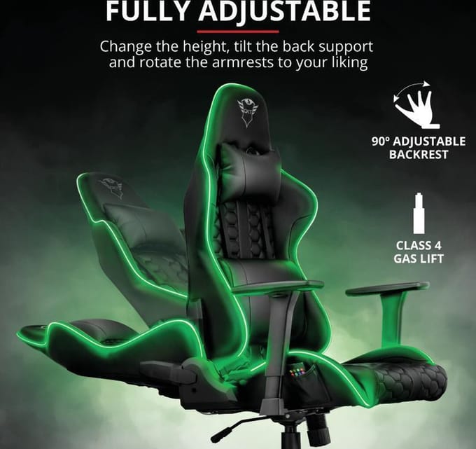 GXT717 RAYZA RGB LED CHAIR