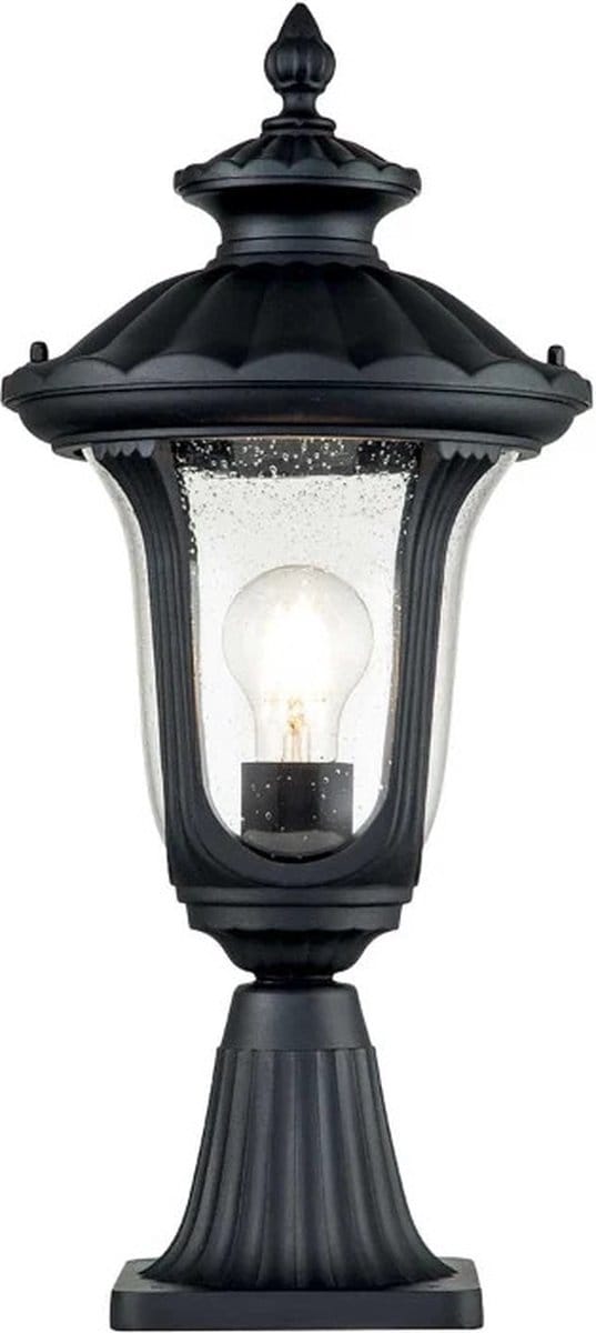 Elstead Lighting Mini LED Tuin Pilaar Chicago | 1X E27 Max 60W | IP44 (Outdoor) | Textured Black