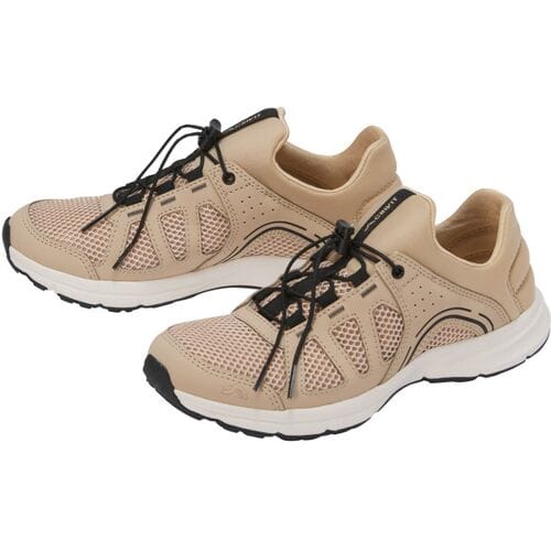 CRIVIT Dames wandelschoenen (Beige/zwart, 38)