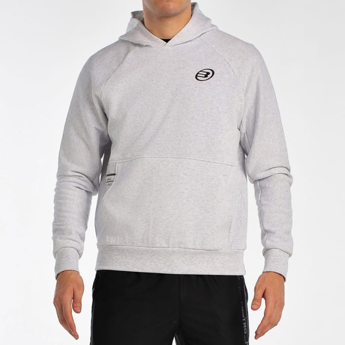 Bullpadel Breas Sweatshirt Heren-Lichtgrijs