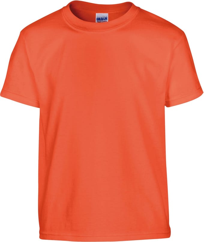 Gildan - Heavy Cotton™ Youth T-Shirt - Orange - S (164)
