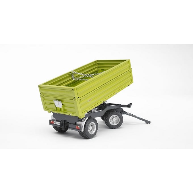 Bruder Fliegl Three way tipp. trailer with removable top