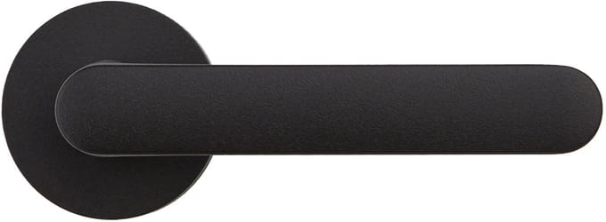 Deurkruk One - Colombo Design Mood Collection - Zwart - rond rozet - set