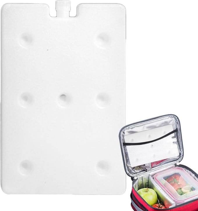 Herbruikbare Koelblokken - Vrieselementen Ijspak - Koelbox Vullen - Langdurige Koeling - 600 ml - Blauw