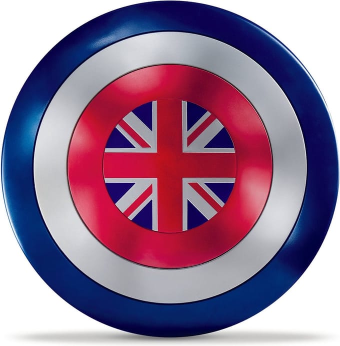 Hasbro What If...? - Marvel Legends Premium Role-Play Shield Marvel's Captain Carter 60 cm Replica - Multicolours