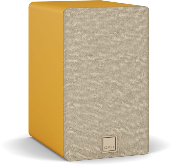 Dali Kupid - Boekenplank Luidspreker - Golden Yellow (prijs per paar)