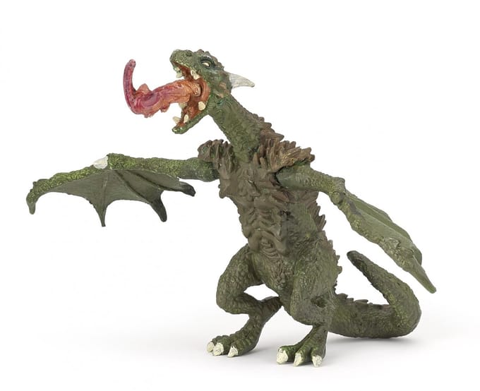 Speelfiguur - Fantasie - Draak - Met bewegende armen