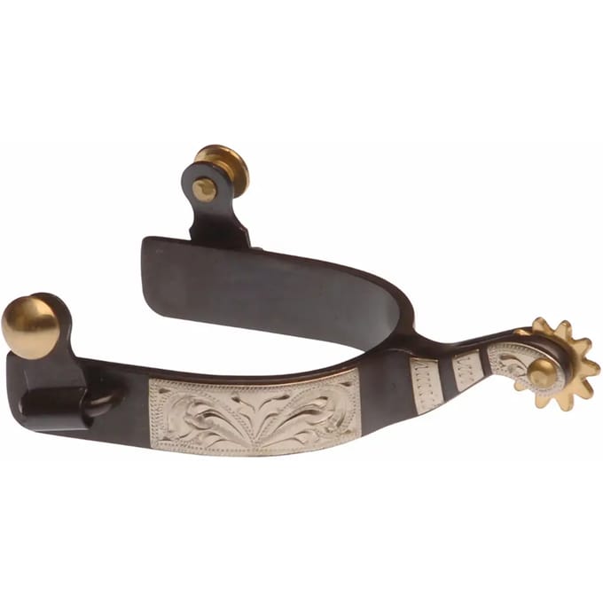 Western rijsporen met metalen plaat Lakota