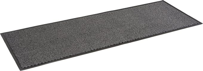 Rubbermagazijn - Deurmat voor binnen 60 x 180 cm - Donkergrijs