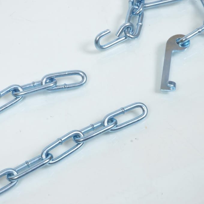 Paire de chaines à neige pour quad ATV 27/28 pouces neuve Moose 11 V-bar chains