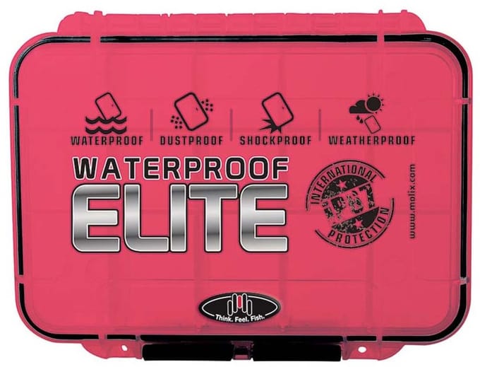 Molix Waterproof Elite 02 Lokdoos Rood 23 x 17.5 x 5.3 cm