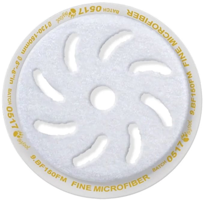 rupes microvezel polijstpads medium diameter¸ 130/150mm
