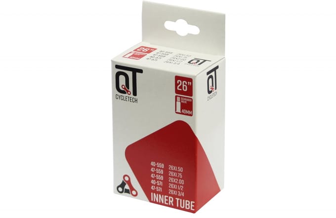 Cycle Tech Binnenband 26 Inch (40/47-559/571) Av 40 Mm Zwart