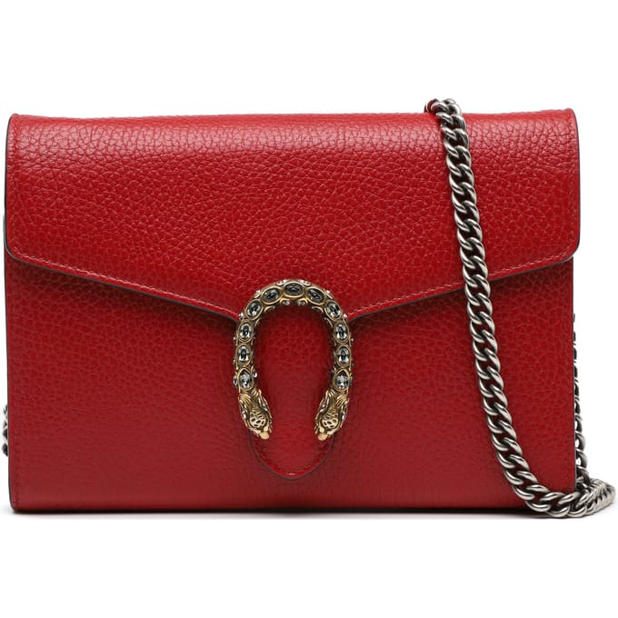 Tweedehands Leren Dionysus Wallet On Chain